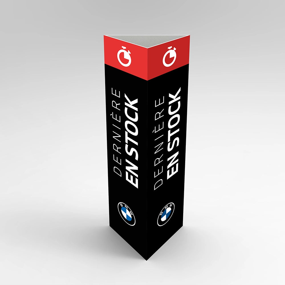 Totem "Dernière en stock"