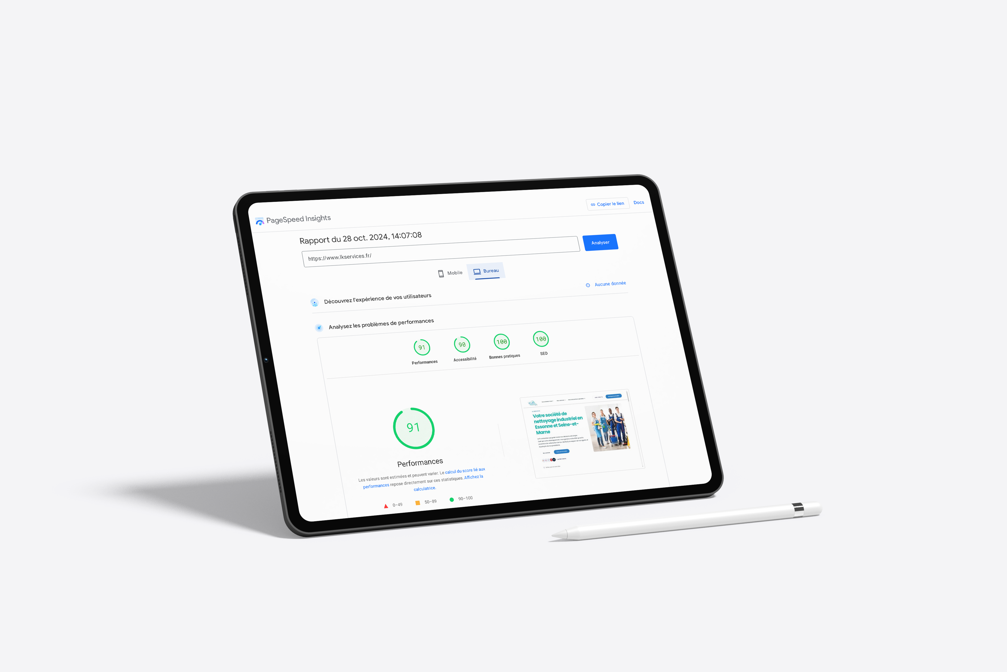 SEO local pour LK Services