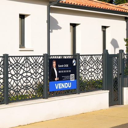 Panneaux "à vendre" "vendu" 2.0