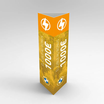 Totem "Éligible Bonus 1000€"