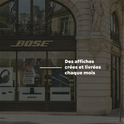 Kit marketing mensuel boutique