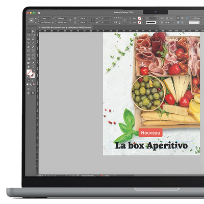 Création graphique : Le flyer