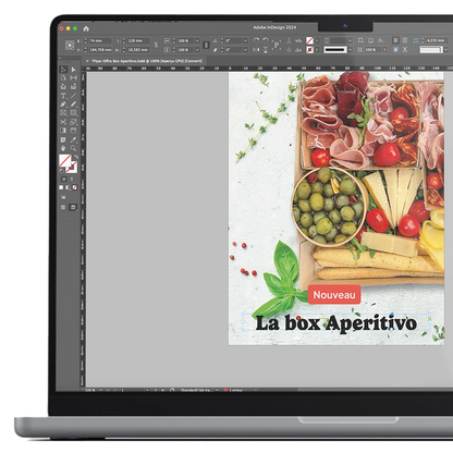 Création graphique : Le flyer