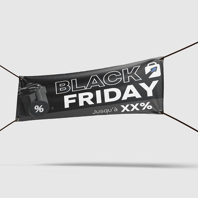 Banderole Black friday