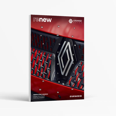 Calendrier de l'avent personnalisé