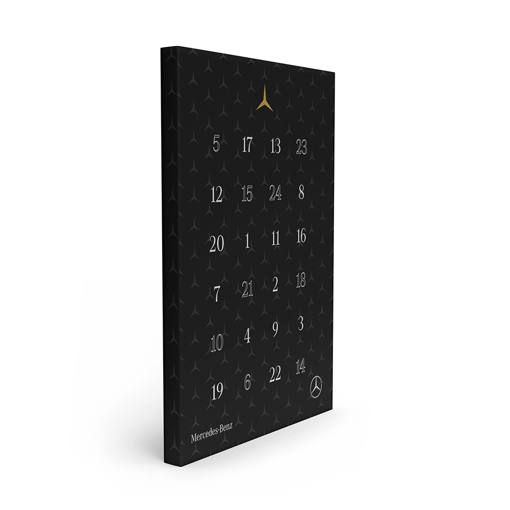 Calendrier de l'avent personnalisé