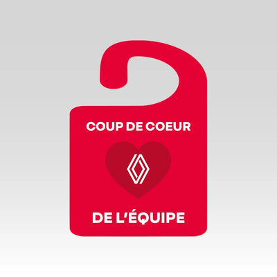 Accroche rétroviseur Coup de coeur
