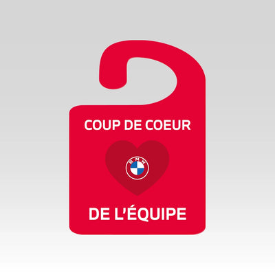 Accroche rétroviseur Coup de coeur