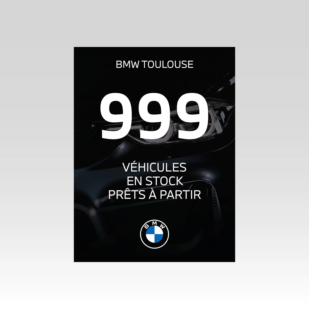 Panneau véhicules en stock