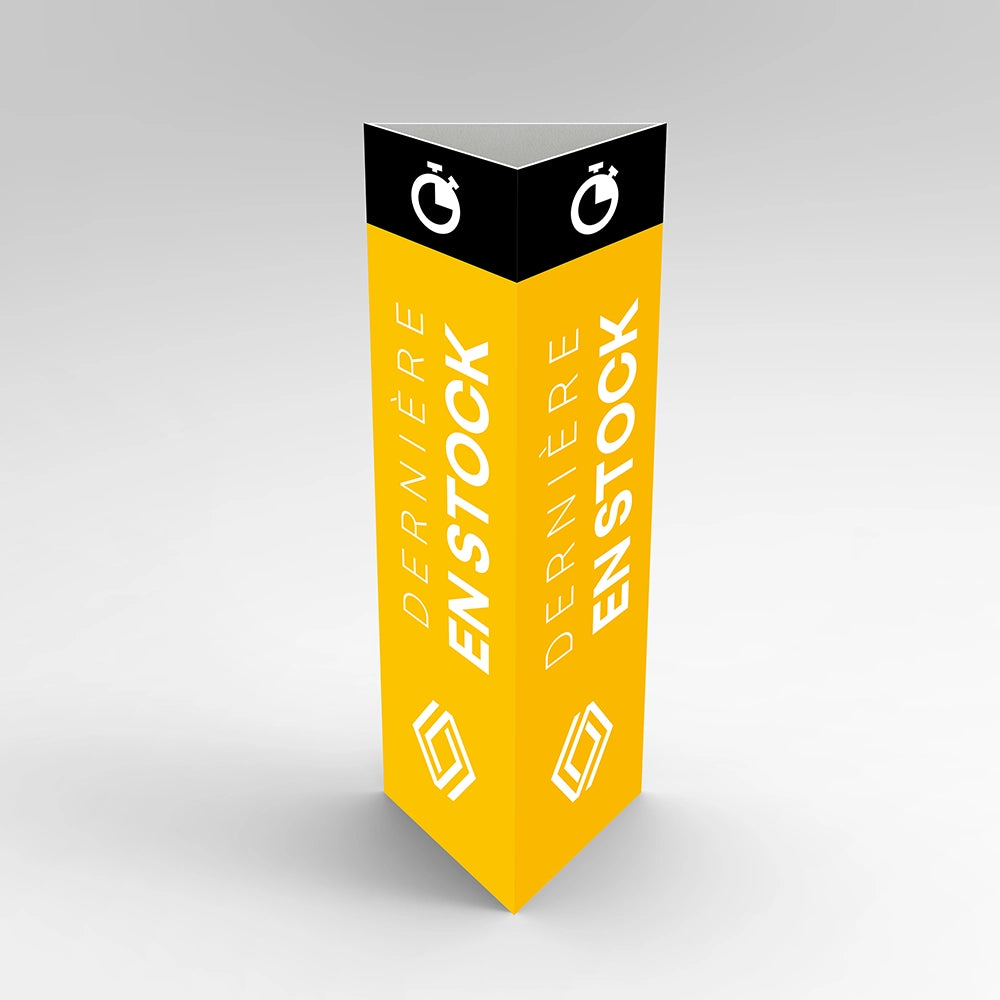 Totem "Dernière en stock"