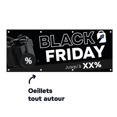 Banderole Black friday